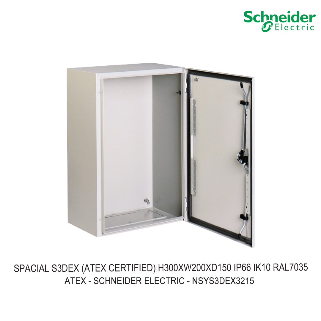 SPACIAL S3DEX (ATEX CERTIFIED) H300XW200XD150 IP66 IK10 RAL7035