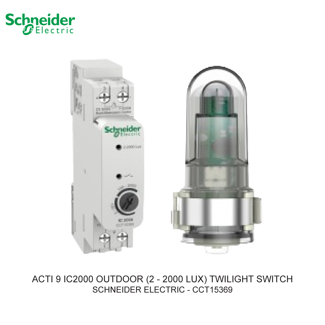 ACTI9 IC2000 OUTDOOR (2 - 2000 LUX) TWILIGHT SWITCH