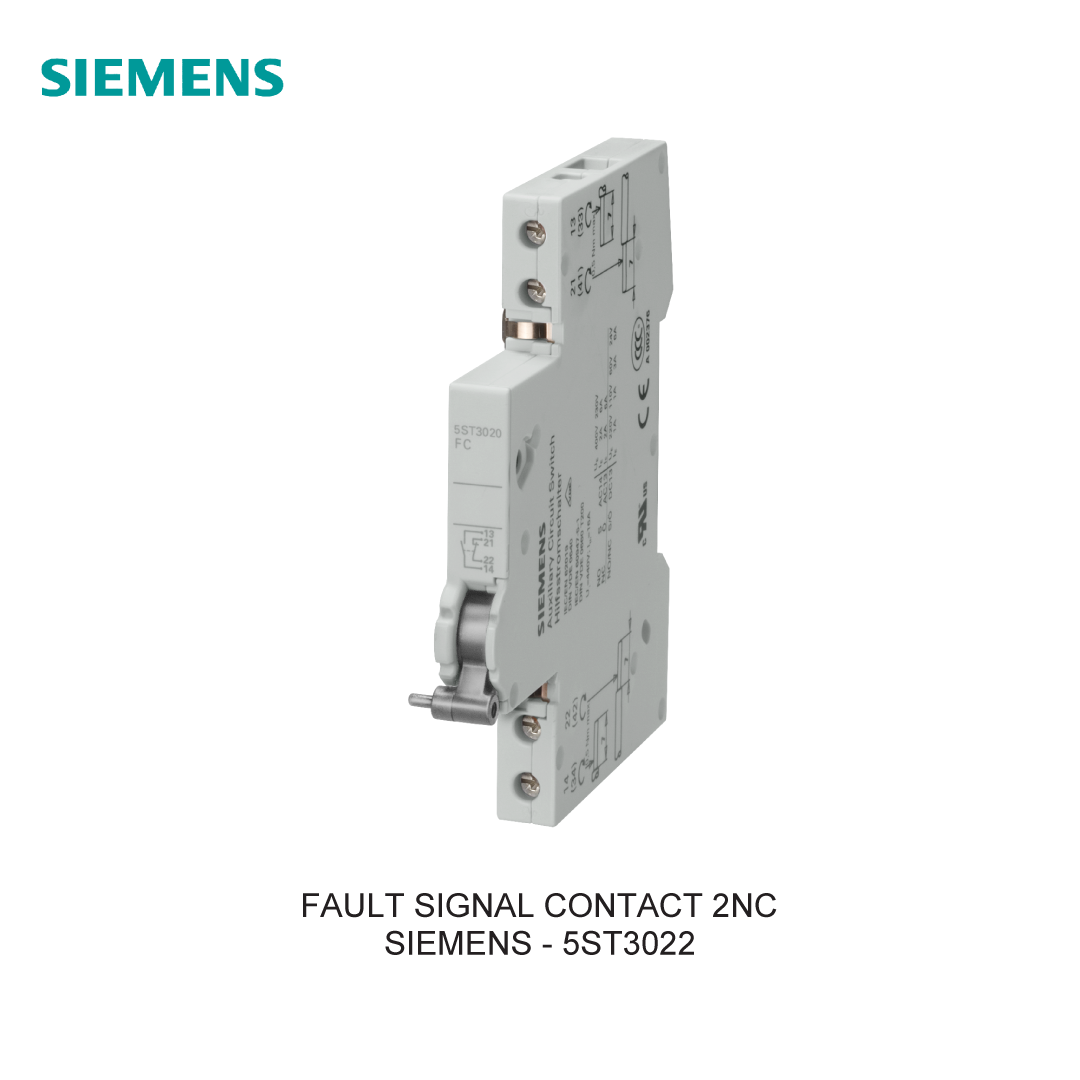 FAULT SIGNAL CONTACT 2NC
