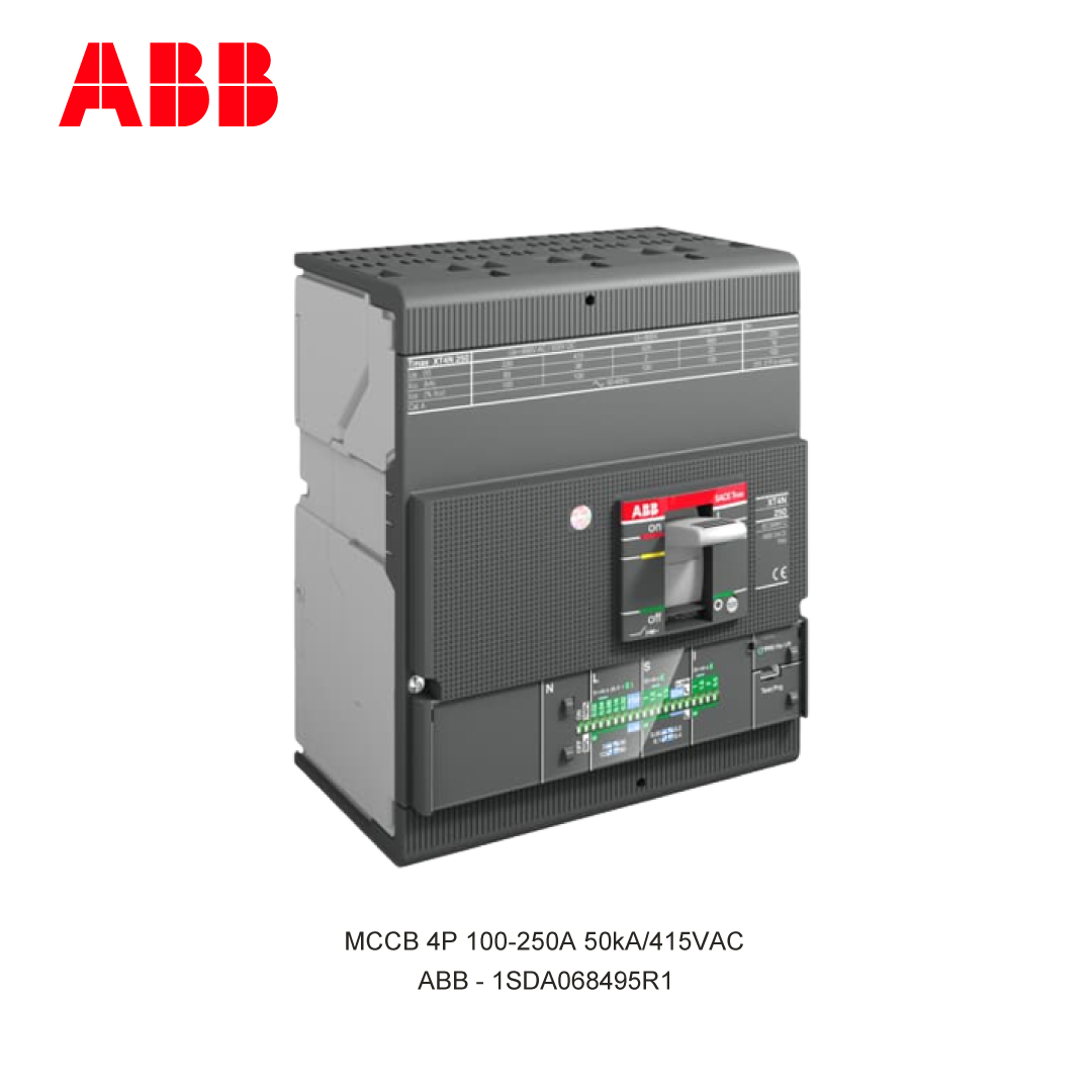 MCCB 4P 100-250A 50kA/415VAC