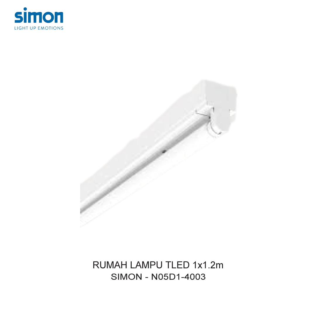 SIMON TLED BATTEN 1x1.2m