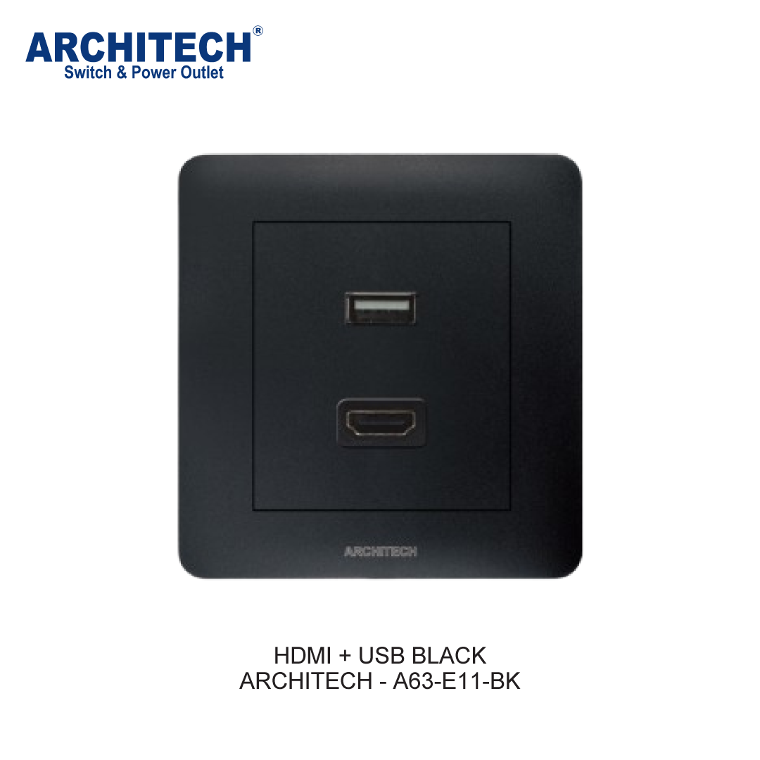 HDMI + USB BLACK