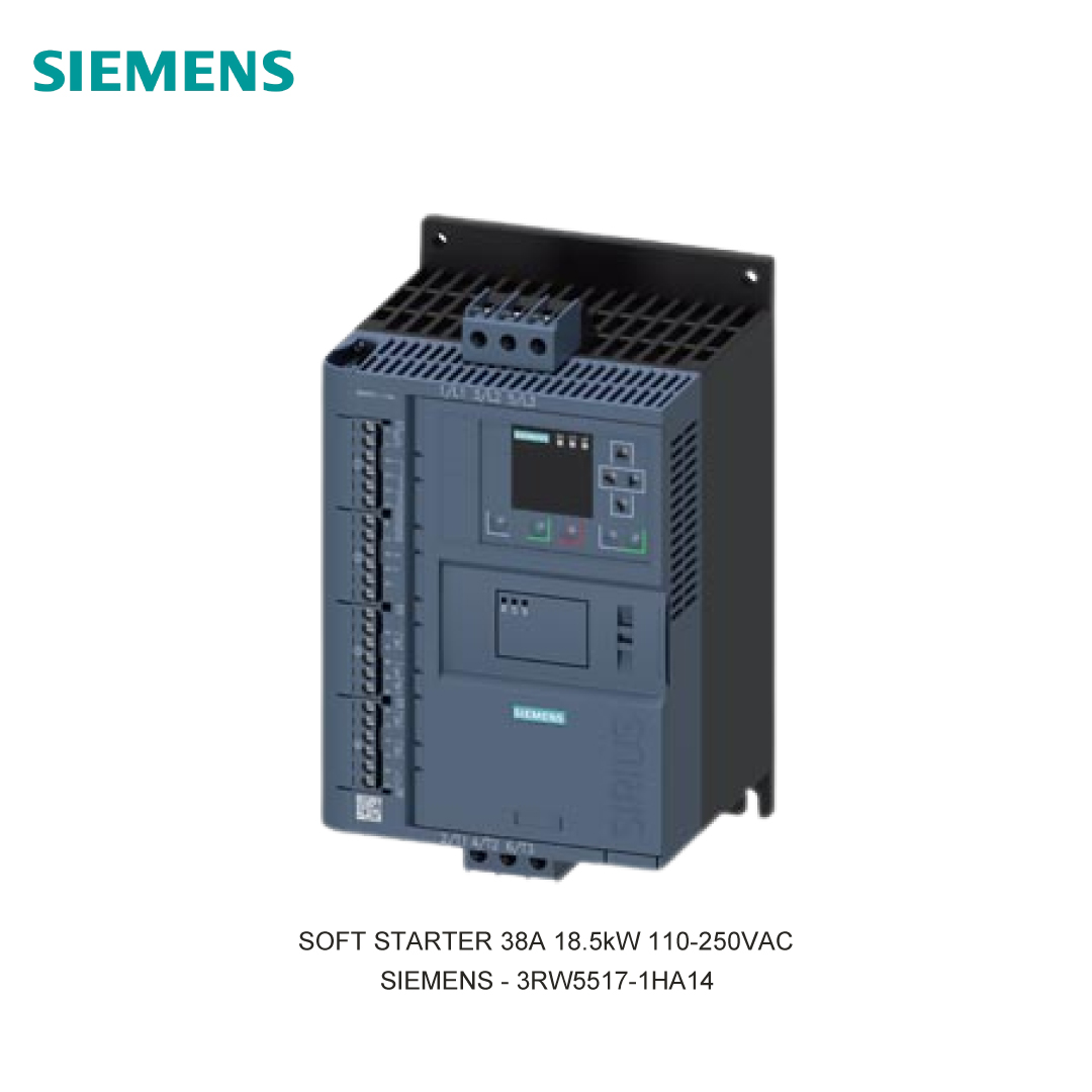 SOFT STARTER 38A 18.5kW 110-250VAC