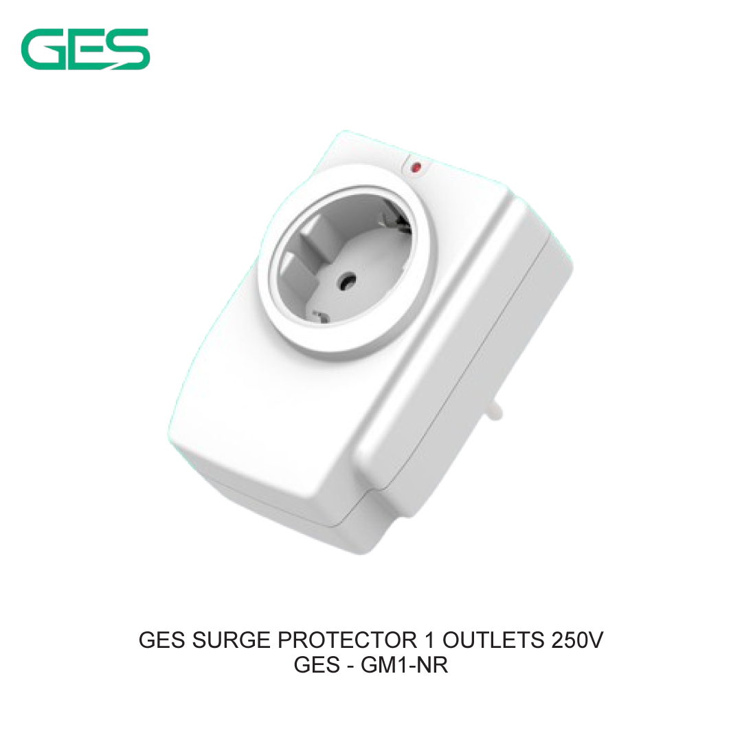 GES SURGE PROTECTOR 1 OUTLETS 250V