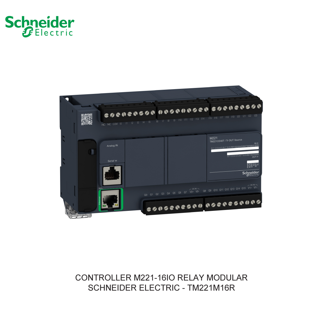 CONTROLLER M221-16IO RELAY MODULAR