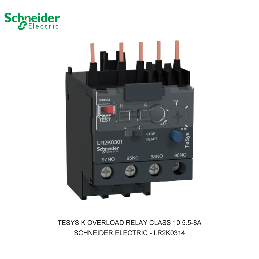 TESYS K OVERLOAD RELAY CLASS 10 5.5-8A