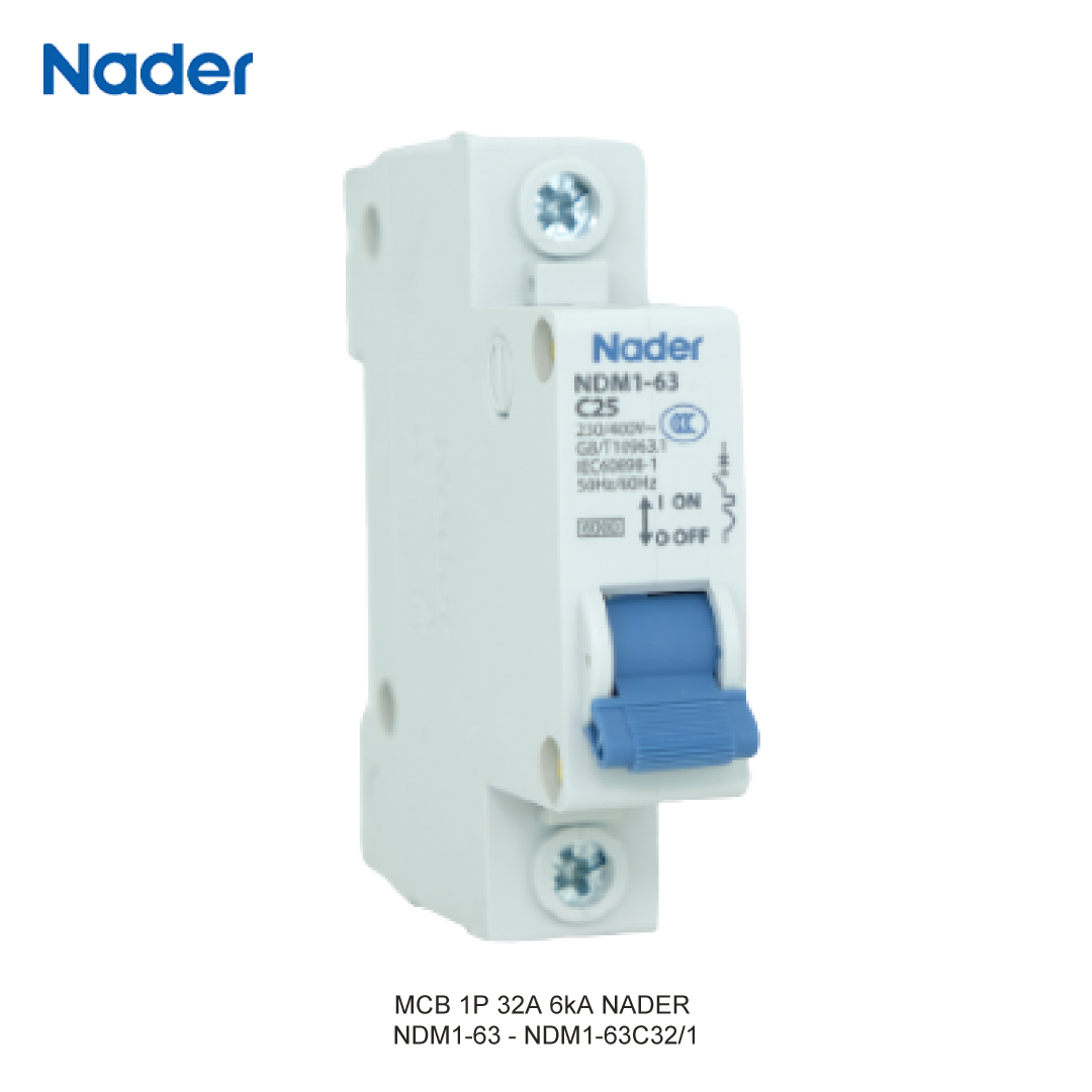 MCB 1P 32A 6kA