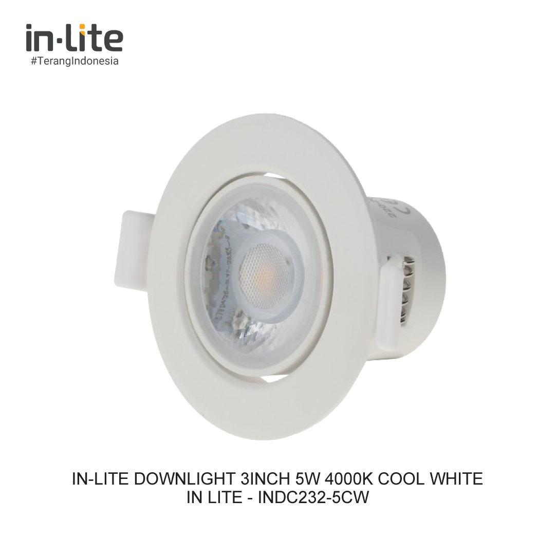 IN-LITE DOWNLIGHT 3INCH 5W 4000K SEMU