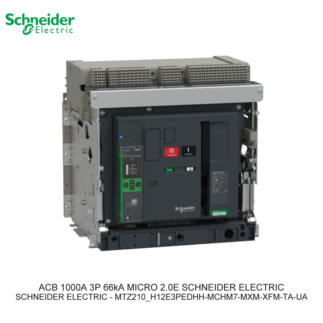 ACB 1000A 3P 66kA MICRO 2.0E SCHNEIDER ELECTRIC