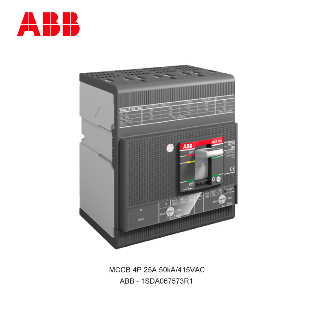 MCCB 4P 25A 50kA/415VAC