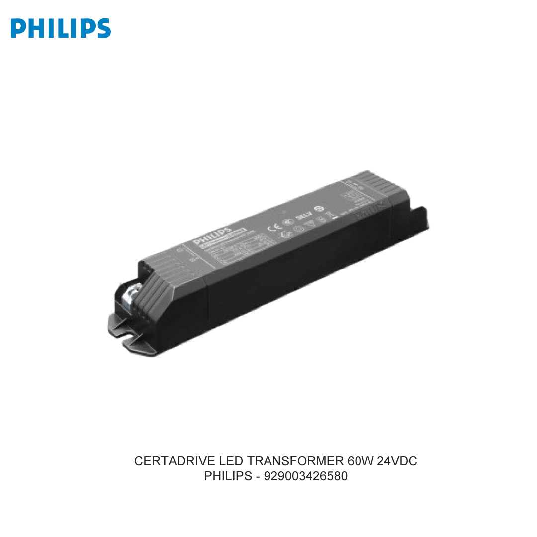 CERTADRIVE LED TRANSFORMER 60W 24VDC