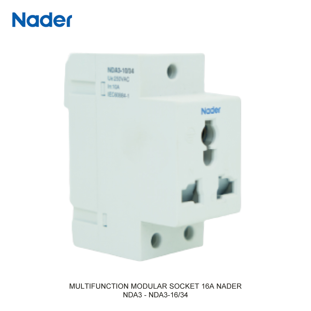 MULTIFUNCTION MODULAR SOCKET 16A