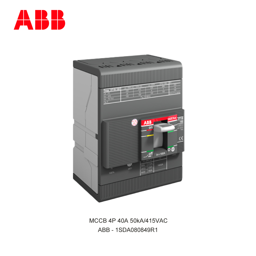MCCB 4P 40A 50kA/415VAC