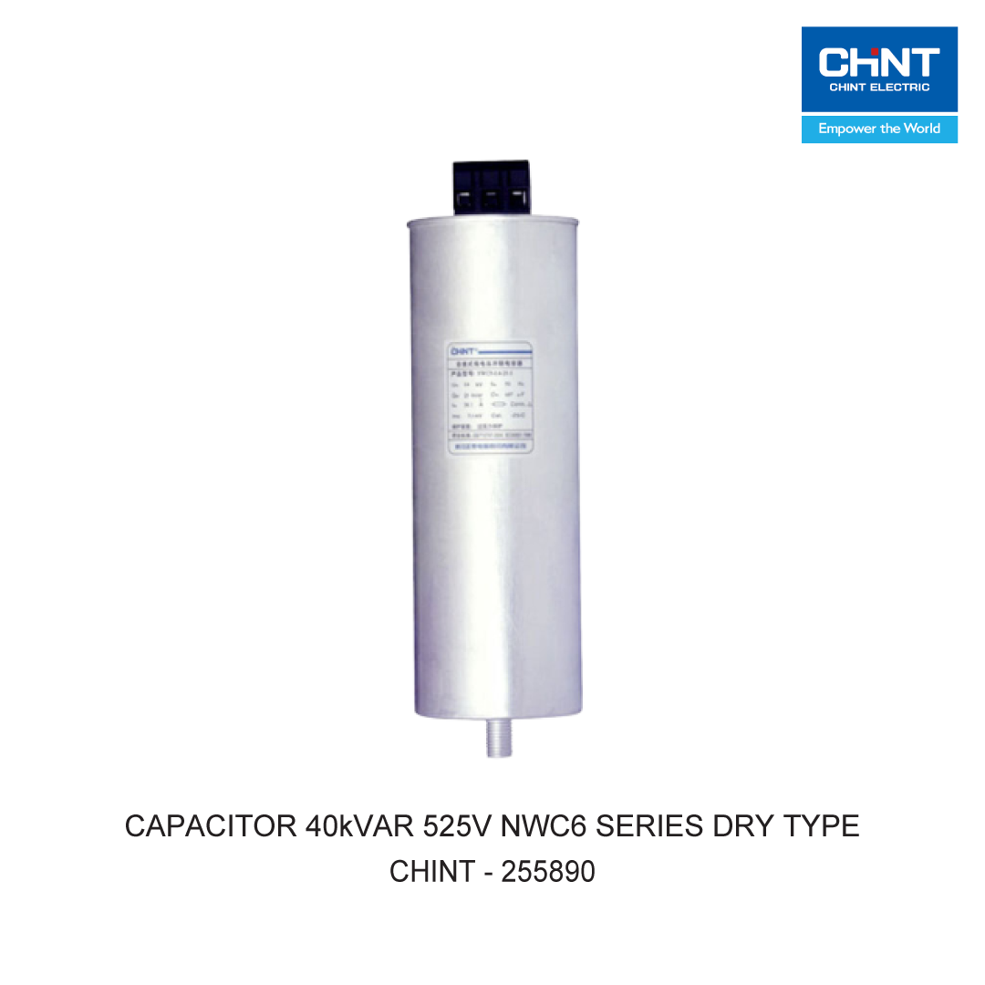 CAPACITOR 40kVAR 525V NWC6 SERIES DRY TYPE