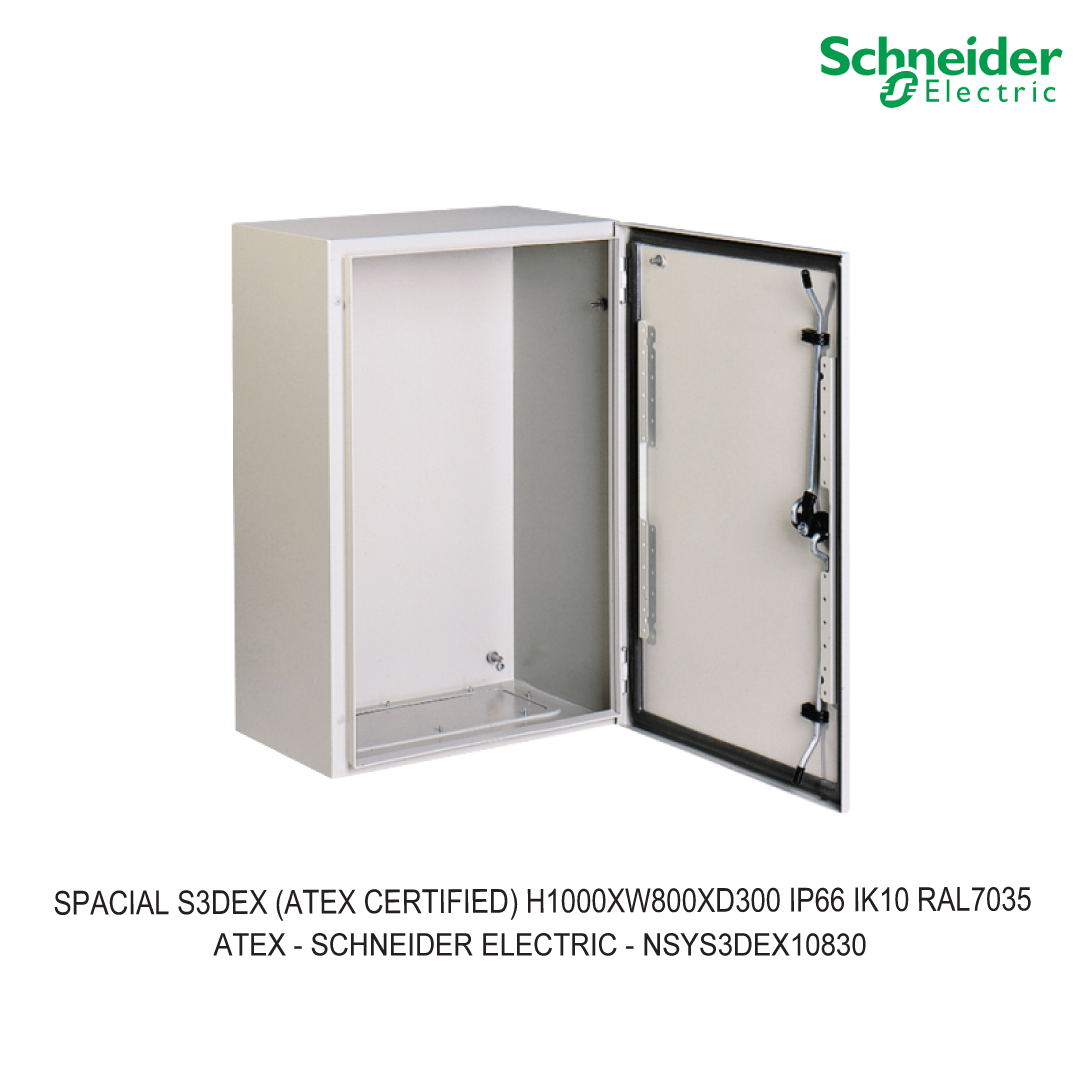 SPACIAL S3DEX (ATEX CERTIFIED) H1000XW800XD300 IP66 IK10 RAL7035