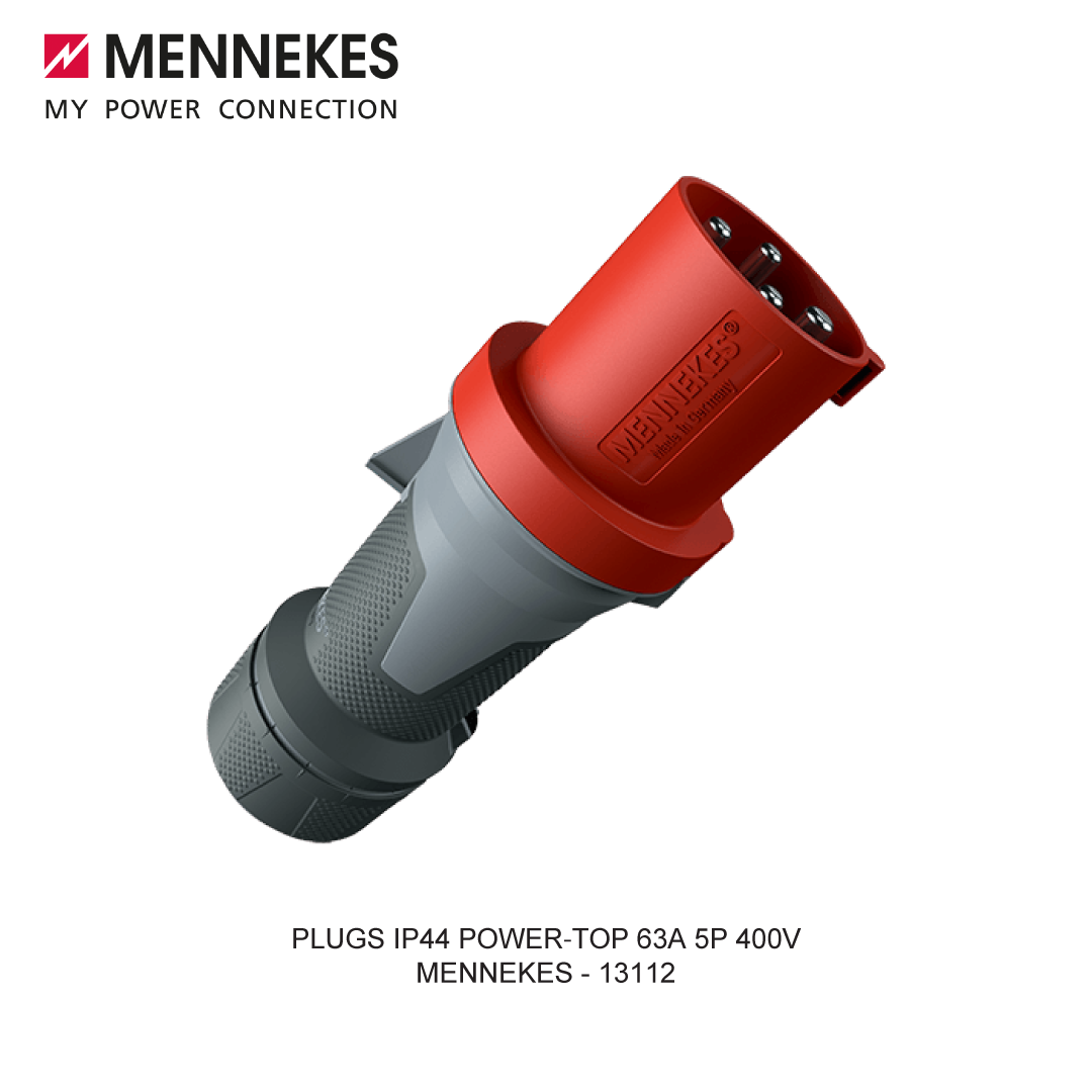 PLUGS IP44 POWER-TOP 63A 5P 400V
