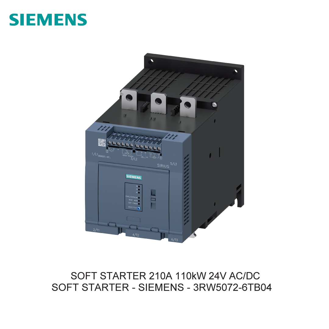 SOFT STARTER 210A 110kW 24V AC/DC