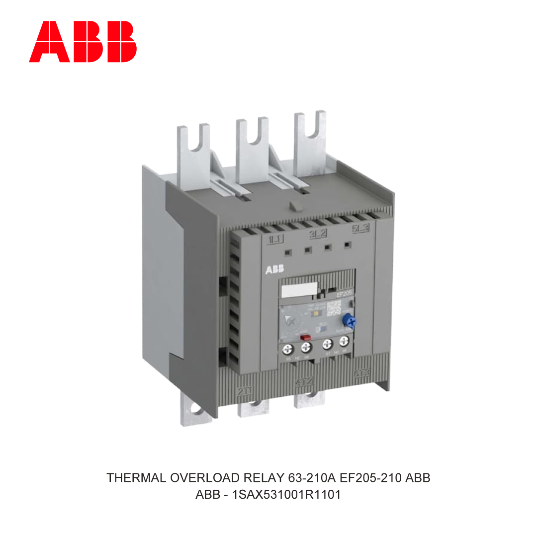 RELAY THERMAL BEBAN LEBIH 63-210A EF205-210 ABB