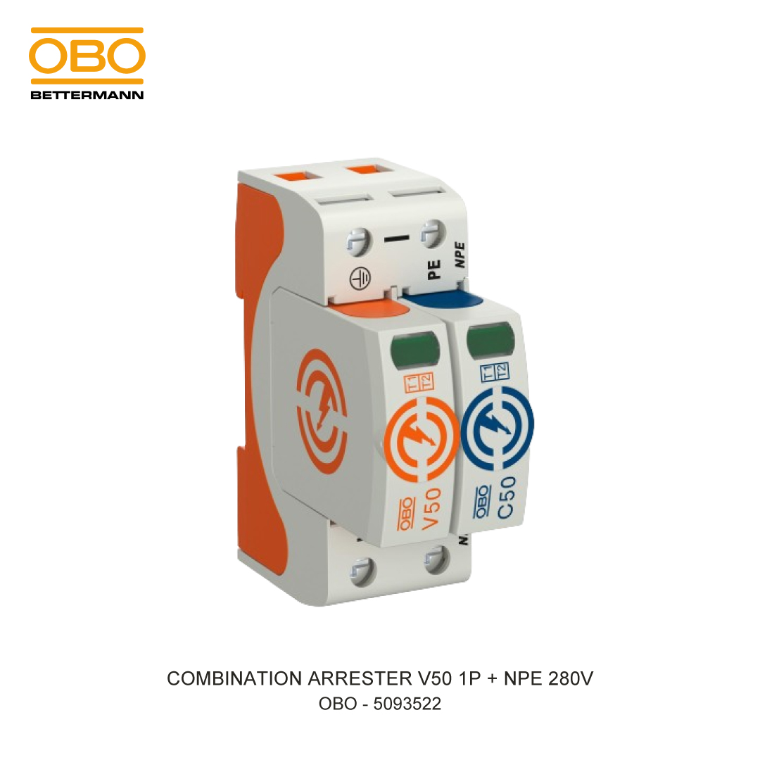 COMBINATION ARRESTER V50 1P + NPE 280V