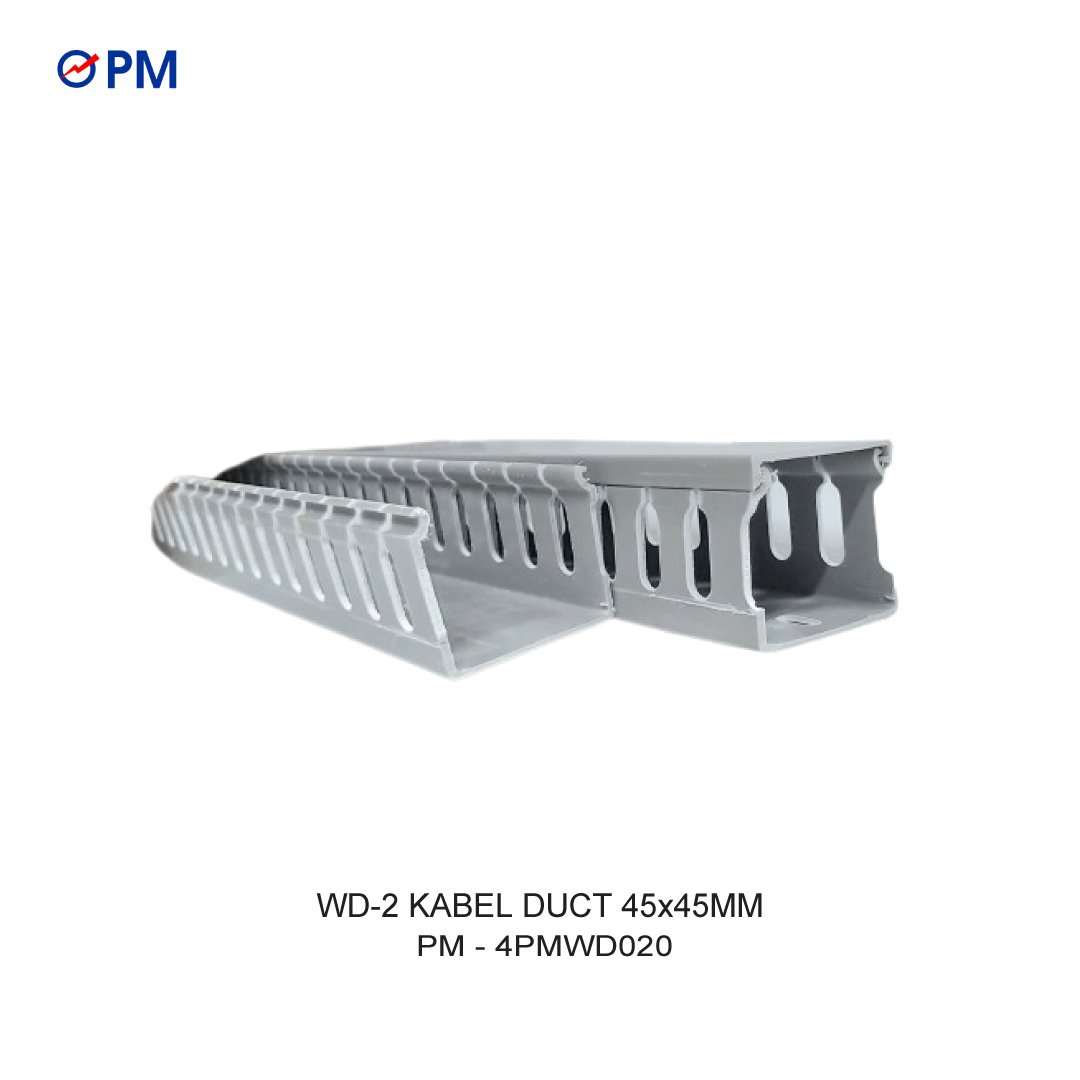 WD-2  CABLE DUCT 45x45MM (Harga 1 Dus = 30 Batang)