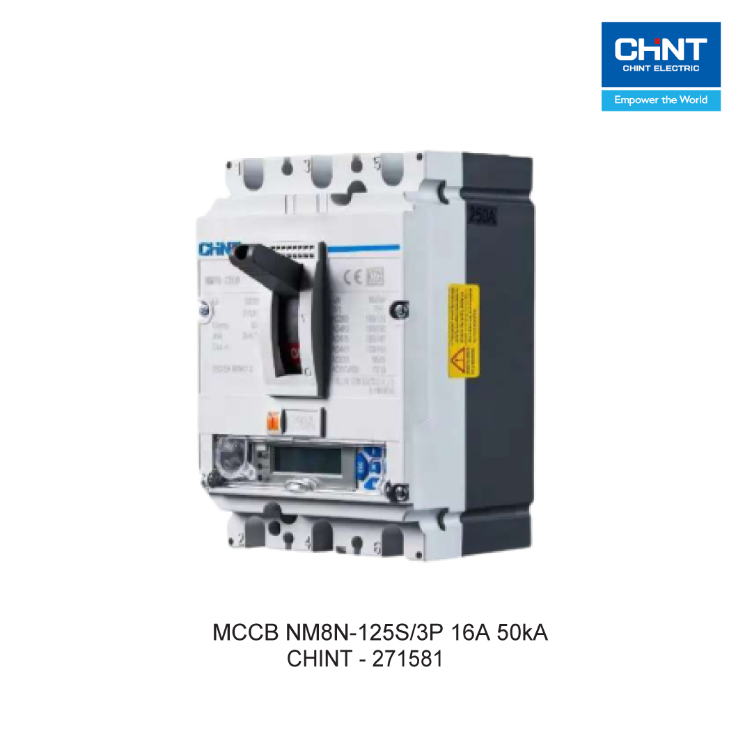 MCCB NM8N-125S/3P 16A 50kA