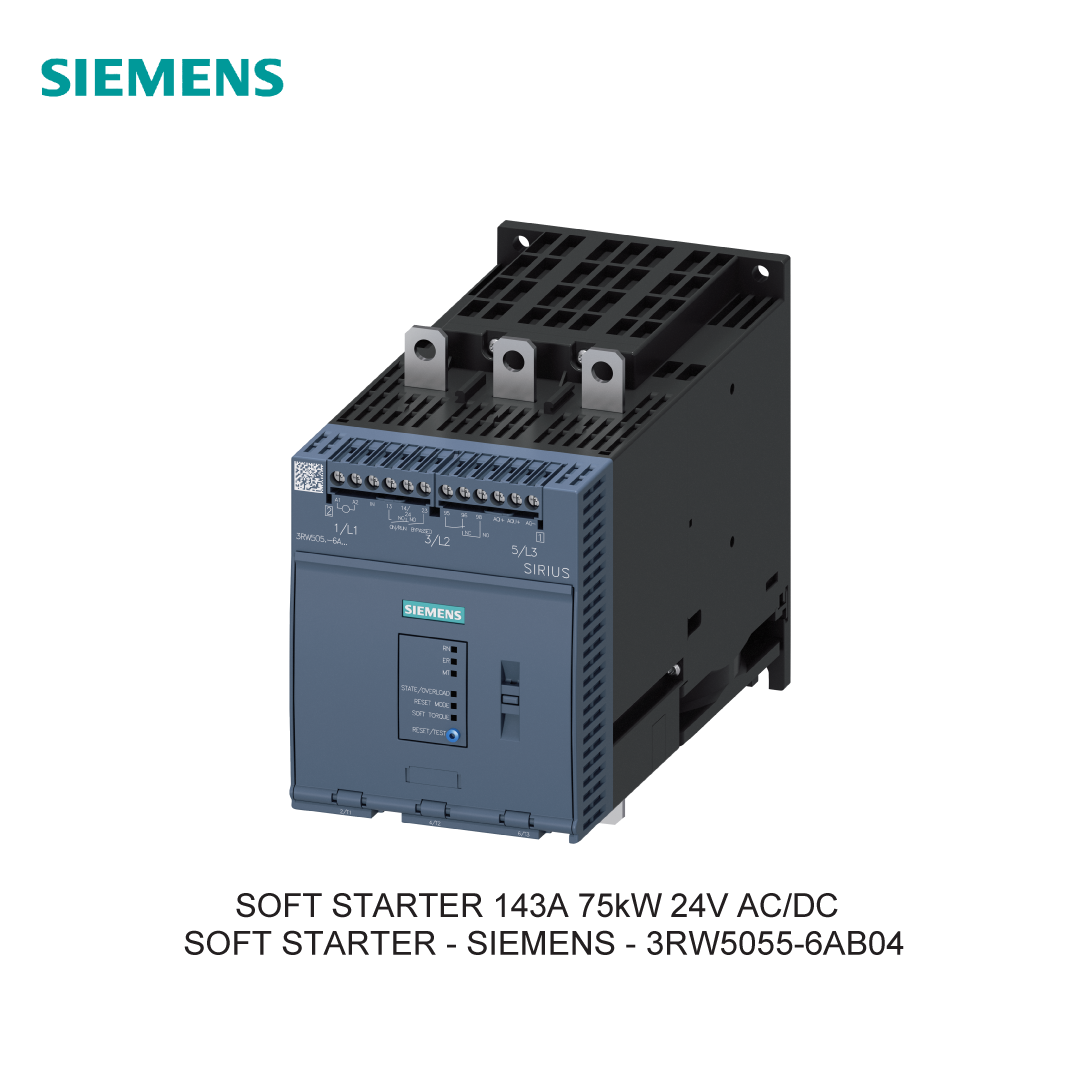 SOFT STARTER 143A 75kW 24V AC/DC