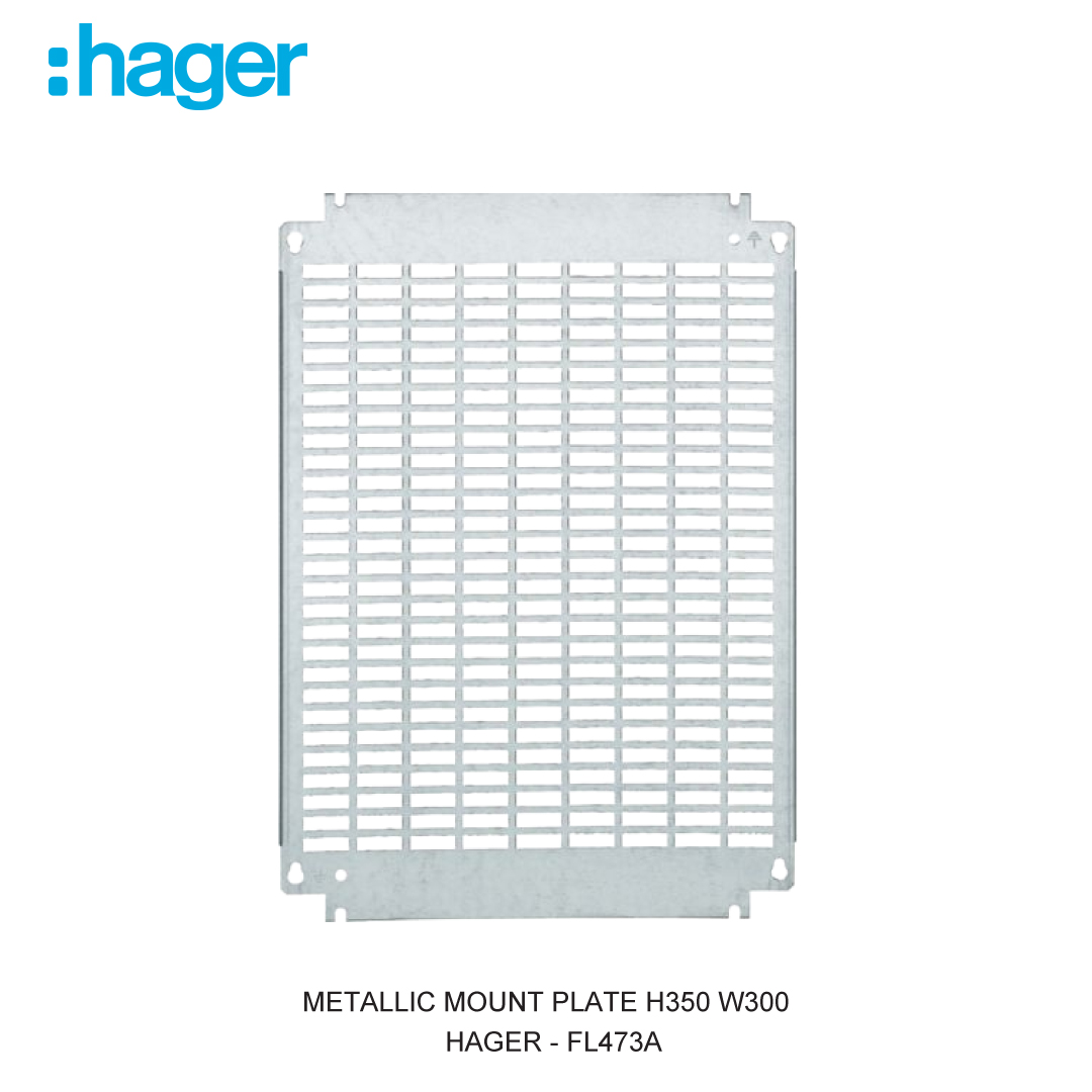 METALLIC MOUNT PLATE H350 W300
