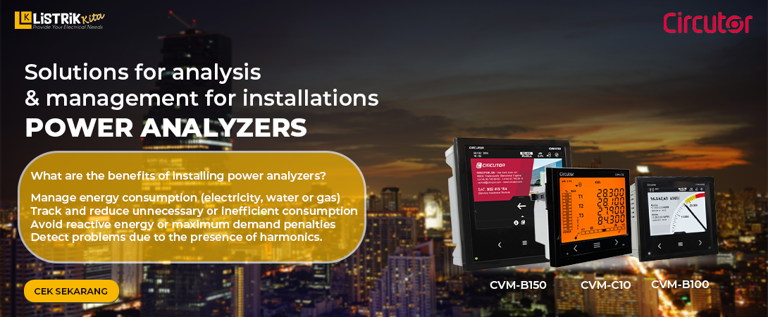 POWER ANALYZER SERIES CVM CIRCUTOR