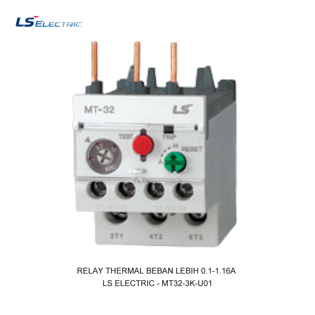 THERMAL OVERLOAD RELAY 0.1-1.16A