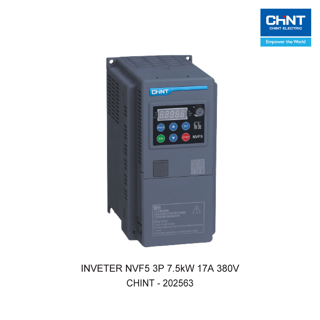 INVERTER NVF5 3P 7.5kW 17A 380V