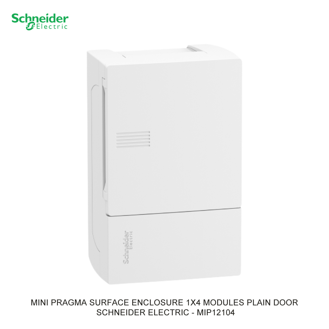 MINI PRAGMA SURFACE ENCLOSURE 1X4 MODULES PLAIN DOOR