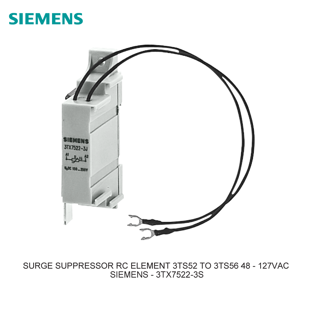 SURGE SUPPRESSOR RC ELEMENT 3TS52 TO 3TS56 48 - 127VAC