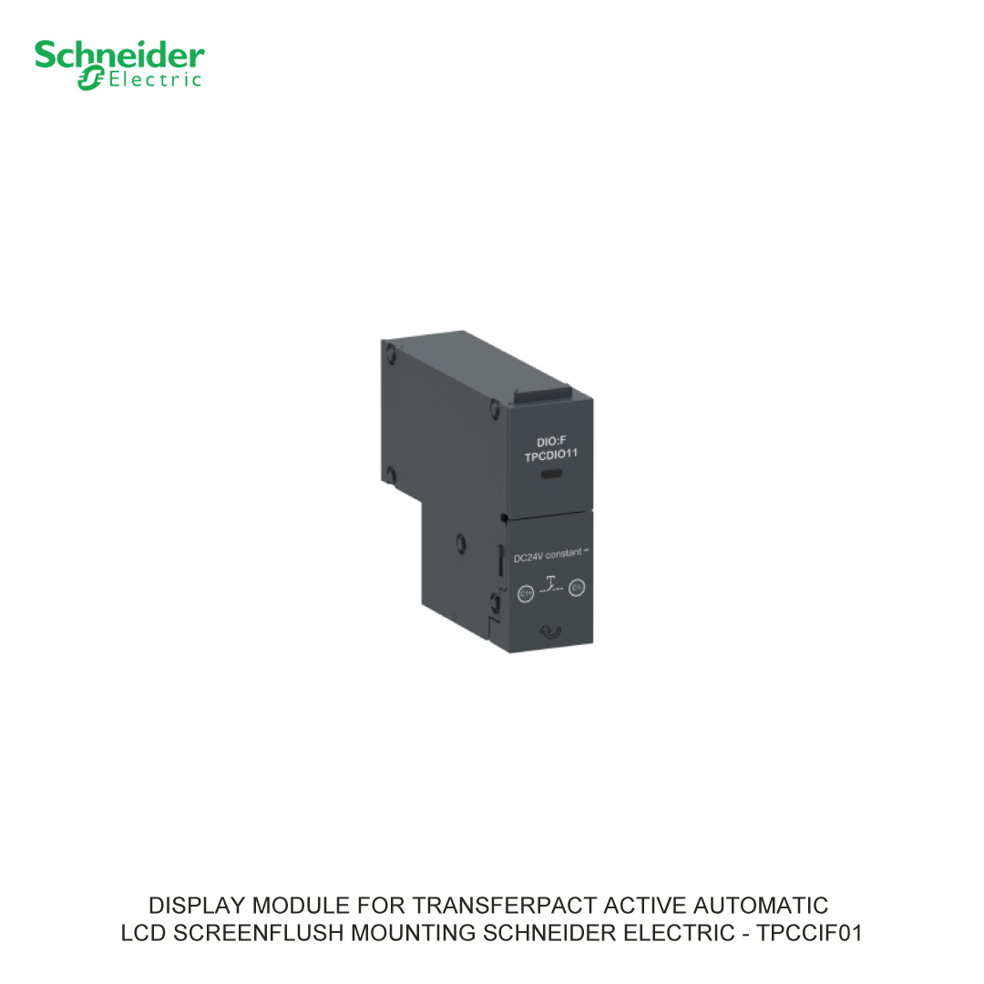 DISPLAY MODULE FOR TRANSFERPACT ACTIVE AUTOMATIC LCD SCREENFLUSH MOUNTING