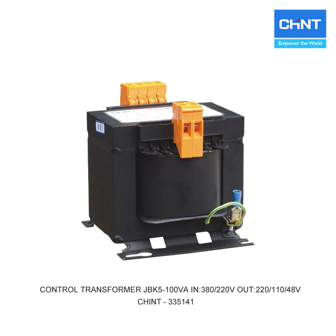 CONTROL TRANSFORMER JBK5-100VA IN:380/220V OUT:220/110/48V