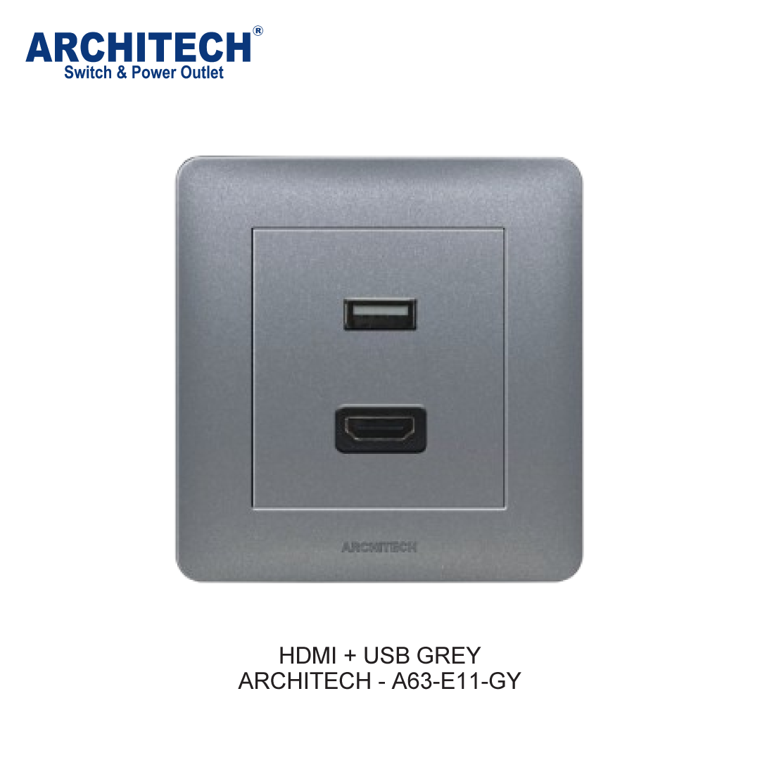 HDMI + USB GREY