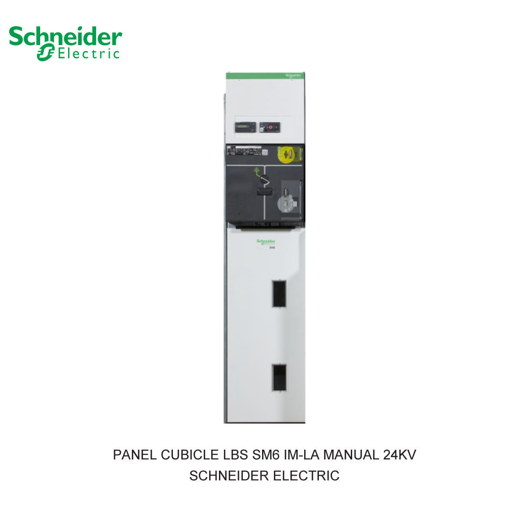 PANEL CUBICLE LBS SM6 IM-LA MANUAL 24KV WITH THERMAL SENSOR