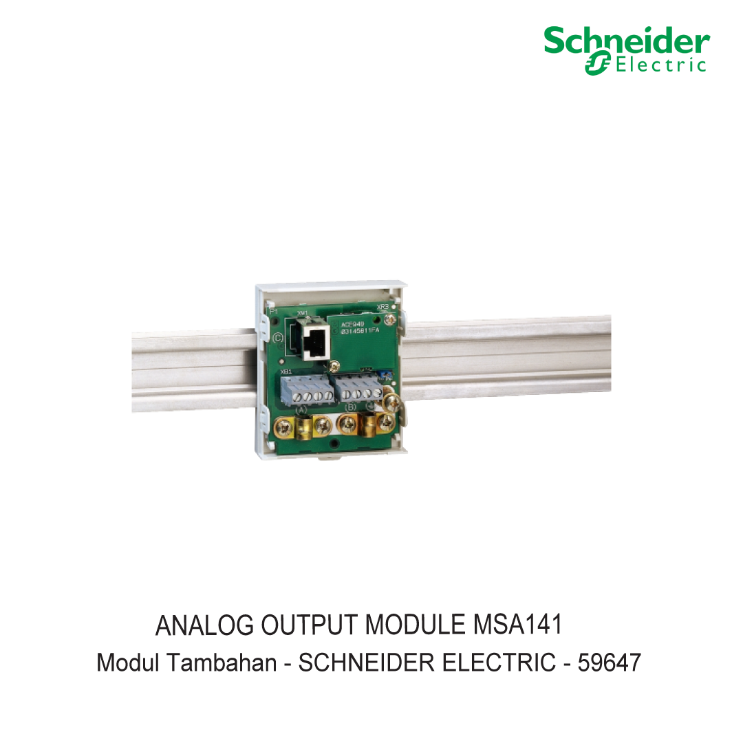 ANALOG OUTPUT MODULE MSA141
