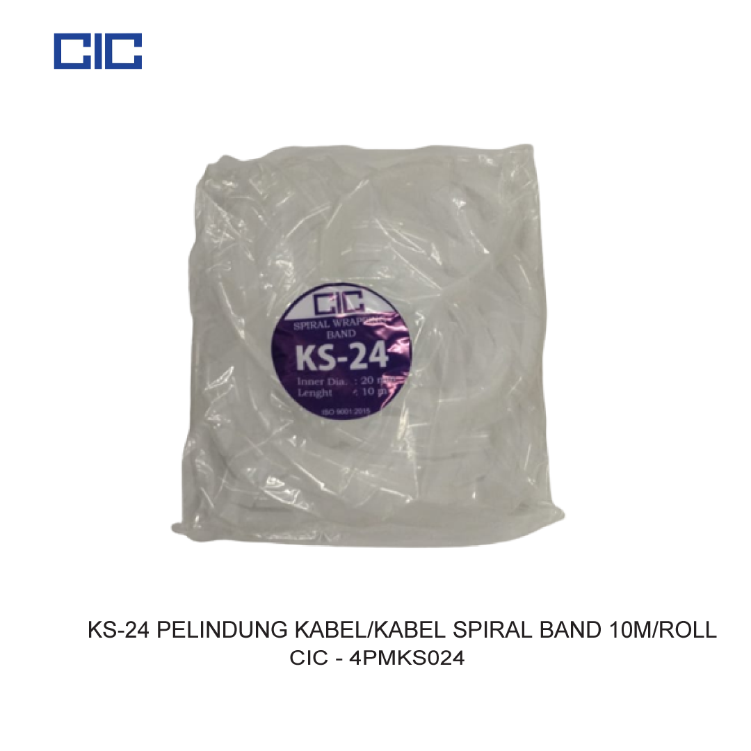 KS-24 PELINDUNG KABEL/KABEL SPIRAL BAND 10M/ROLL
