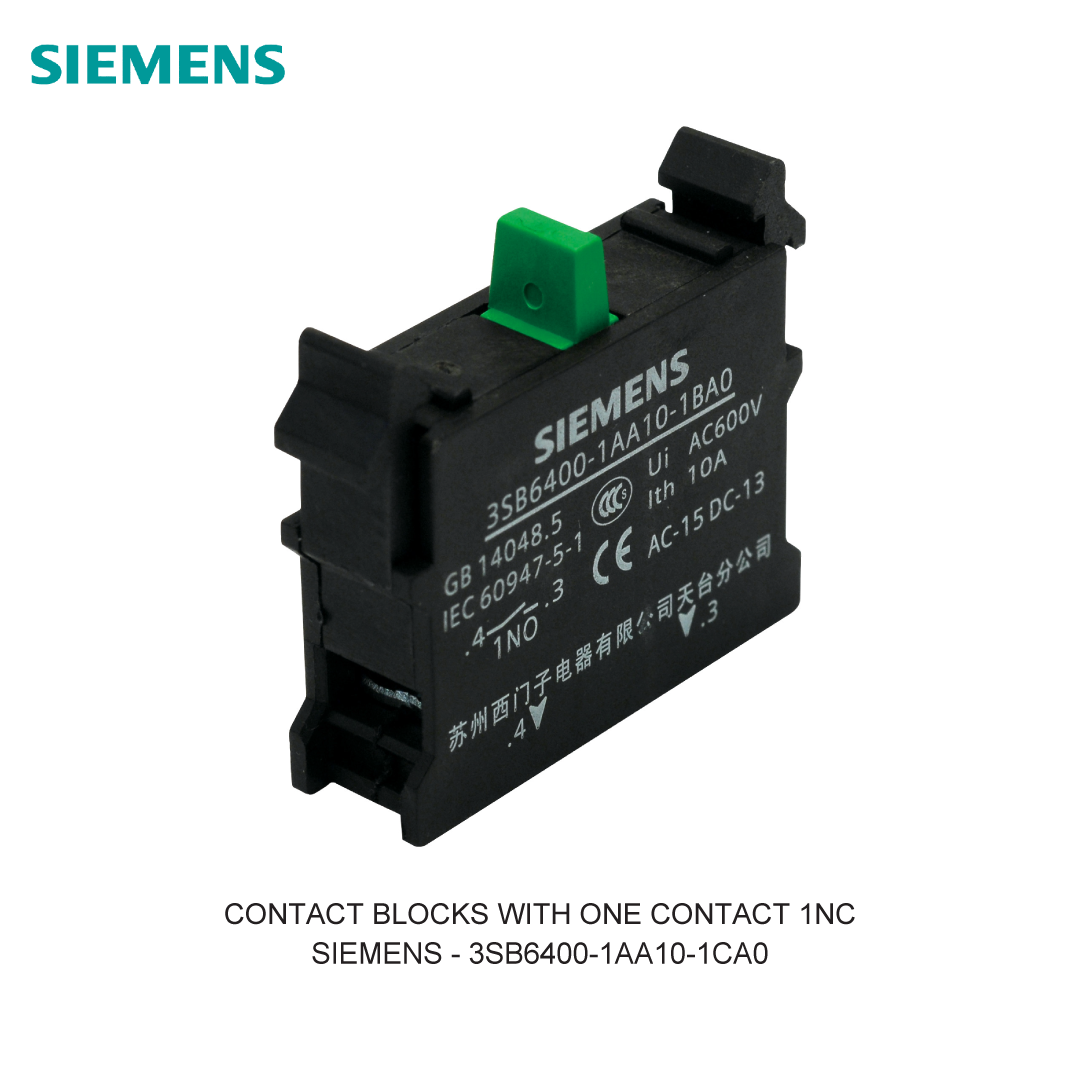 CONTACT BLOCKS WITH ONE CONTACT 1NC