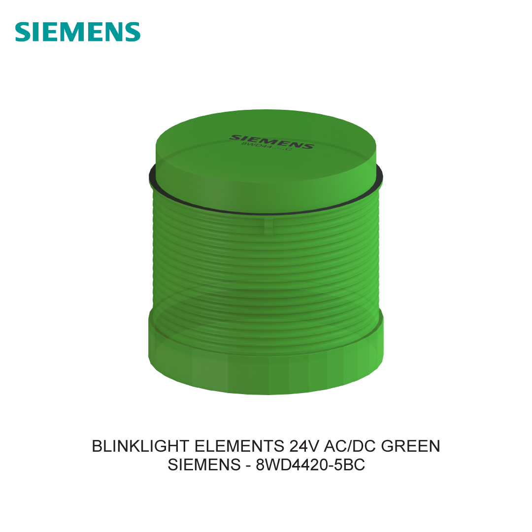 BLINKLIGHT ELEMENTS 24V AC/DC GREEN