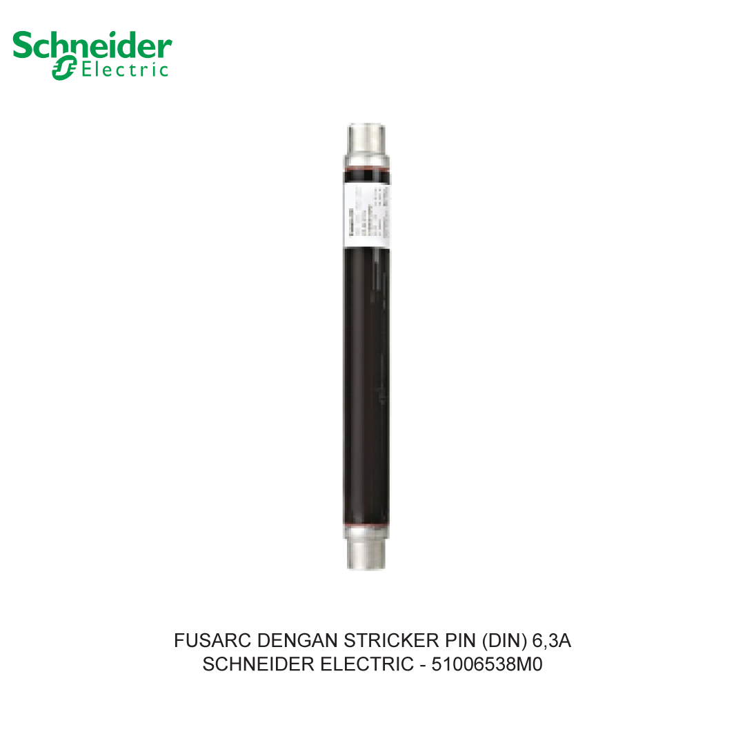 FUSARC DENGAN STRICKER PIN (DIN) 6,3A