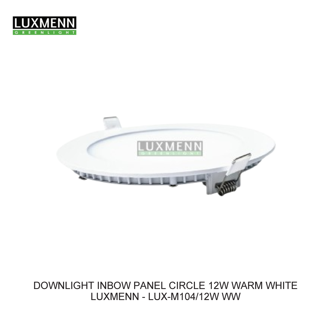 DOWNLIGHT INBOW PANEL CIRCLE 12W WARM WHITE