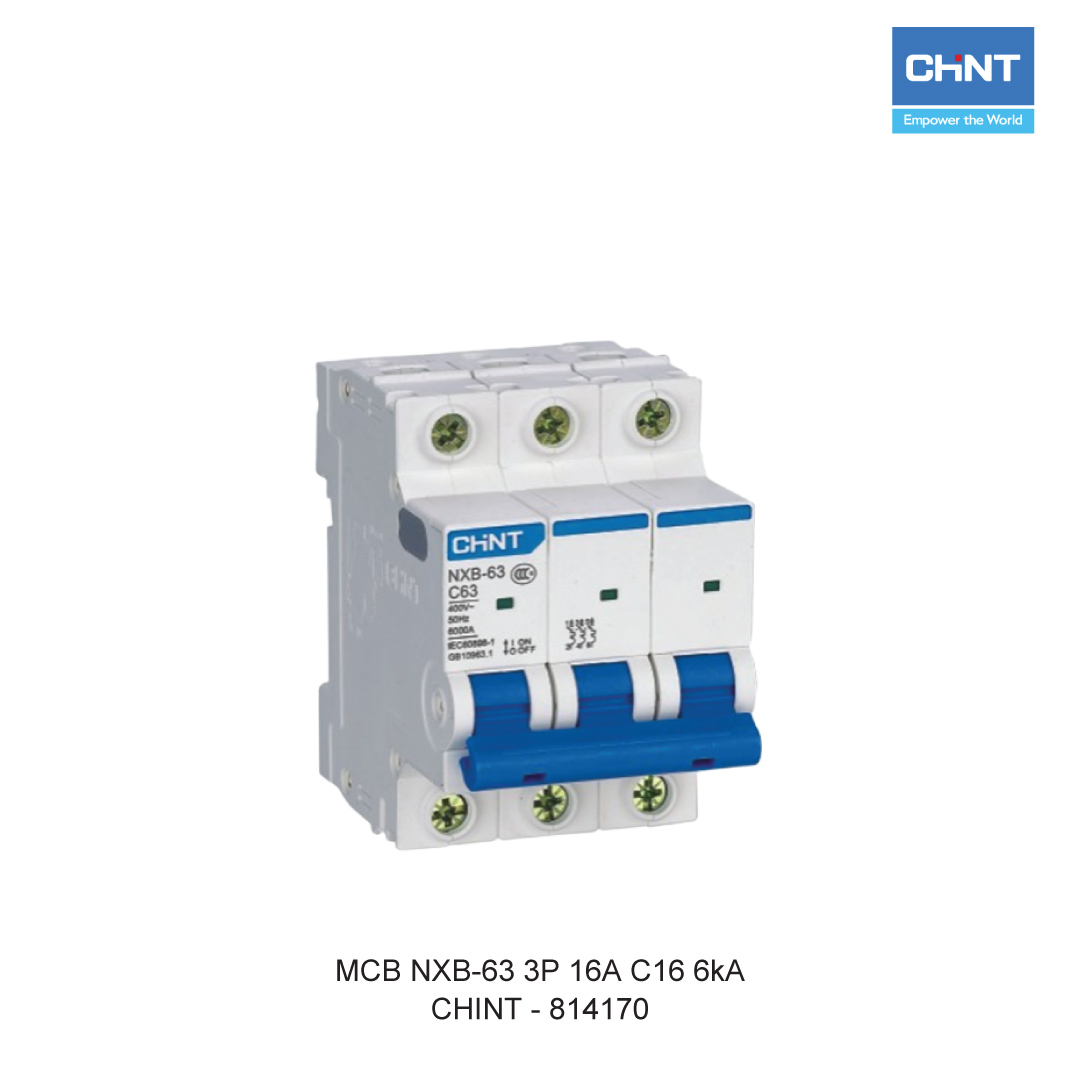 MCB NXB-63 3P 16A C16 6kA