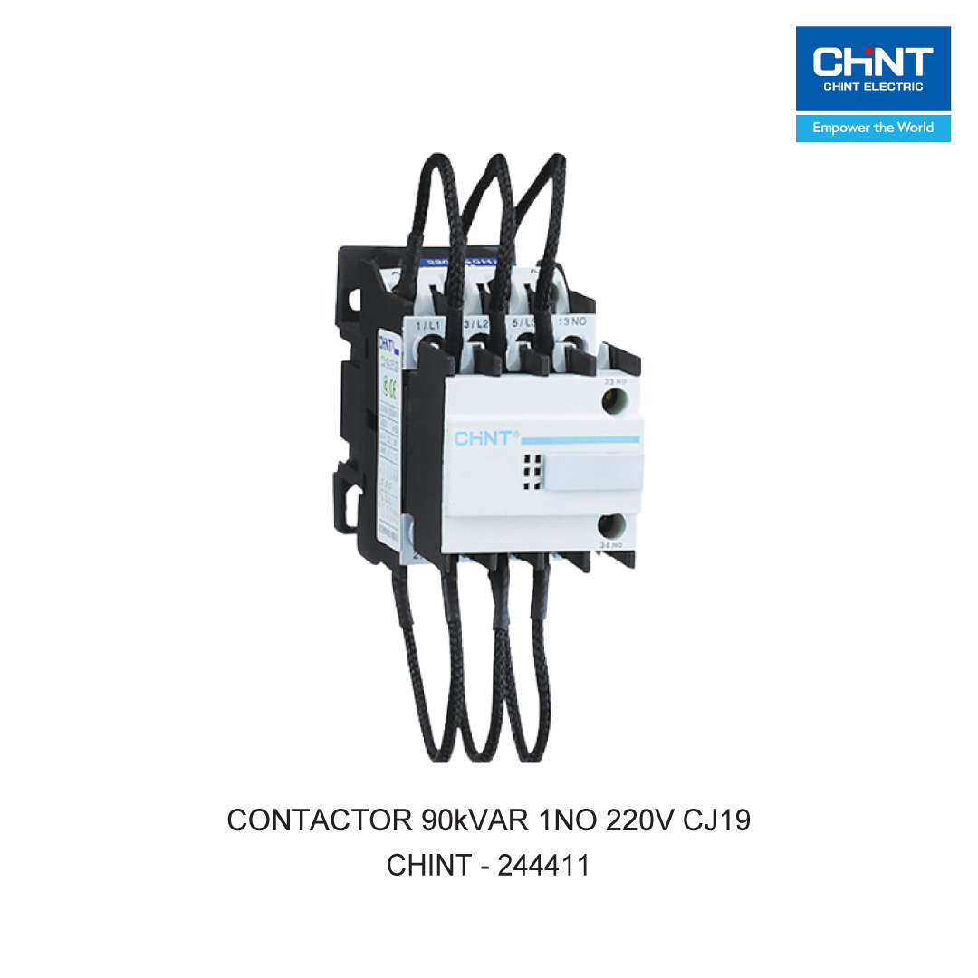 CONTACTOR 90kVAR 1NO 220V CJ19