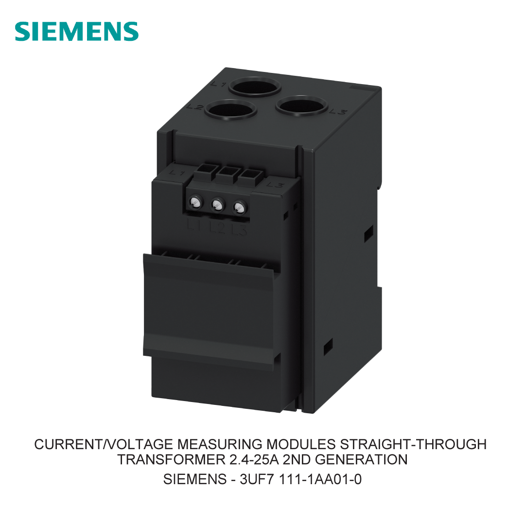 CURRENT/VOLTAGE MEASURING MODULES STRAIGHT-THROUGH TRANSFORMER 2.4-25A 2ND GENERATION