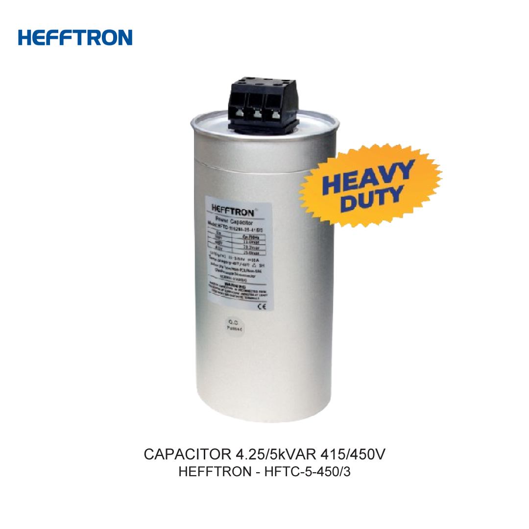 CAPACITOR 4.25/5kVAR 415/450V
