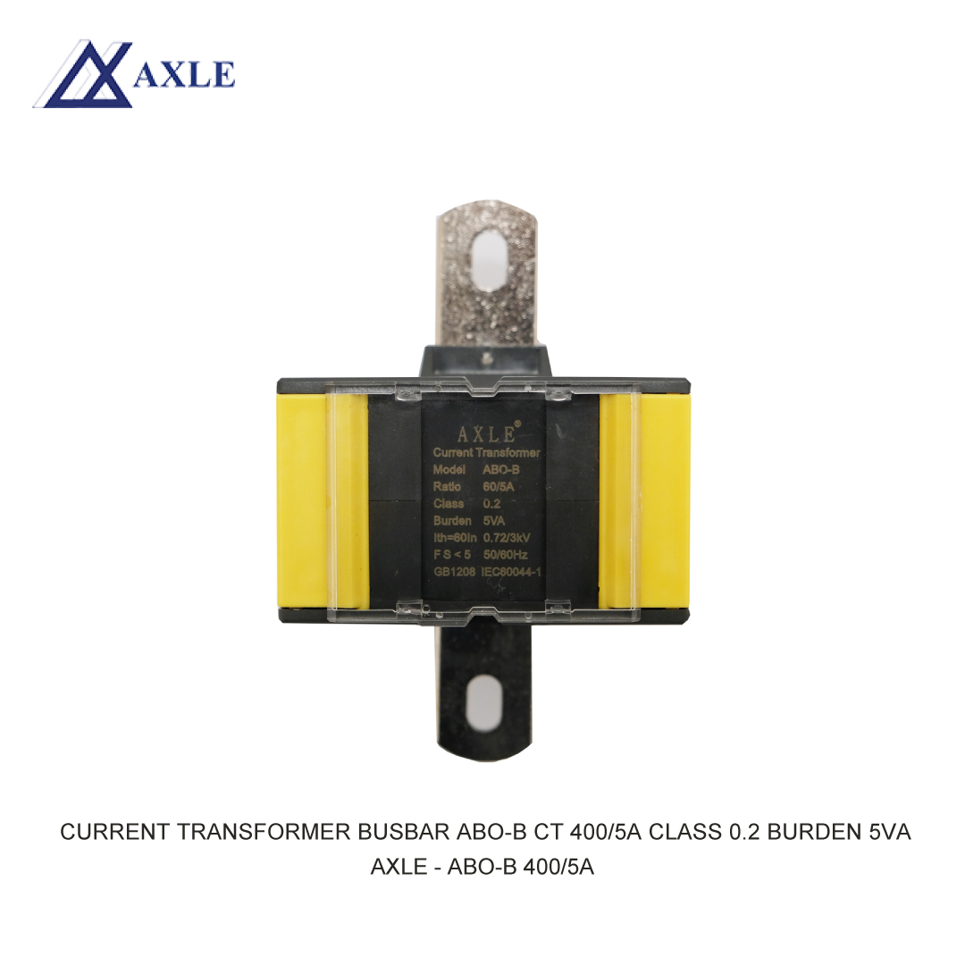 AXLE CURRENT TRANSFORMER BUSBAR ABO-B CT 400/5A CLASS 0.2 BURDEN 5VA