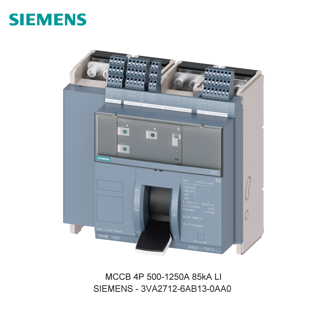 MCCB 4P 500-1250A 85kA LI