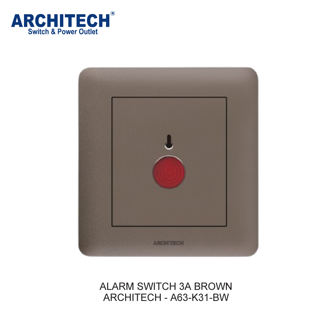 ALARM SWITCH 3A BROWN