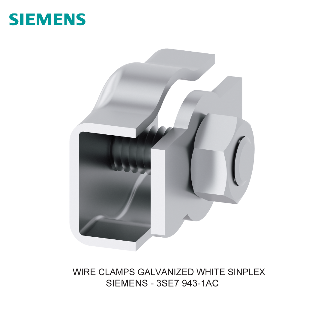 WIRE CLAMPS GALVANIZED WHITE SINPLEX